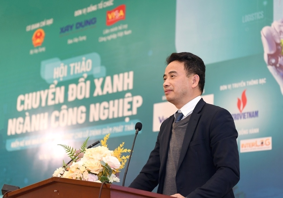 Xây dựng lộ trình chuyển đổi xanh ngành công nghiệp, đặc biệt liên quan kiểm kê khí nhà kính