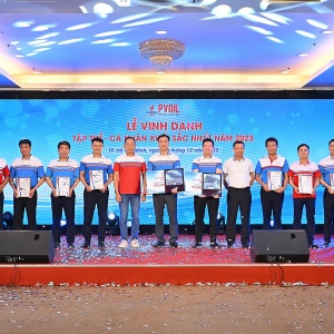 PVOIL vinh danh “Tập thể - cá nhân xuất sắc nhất năm 2023”