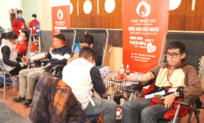 Chủ nhật Đỏ 2024: “Hiến máu cứu người - Sinh mệnh của bạn và tôi”