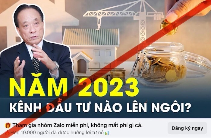 Cảnh giác với chiêu mạo danh chuyên gia tài chính nổi tiếng