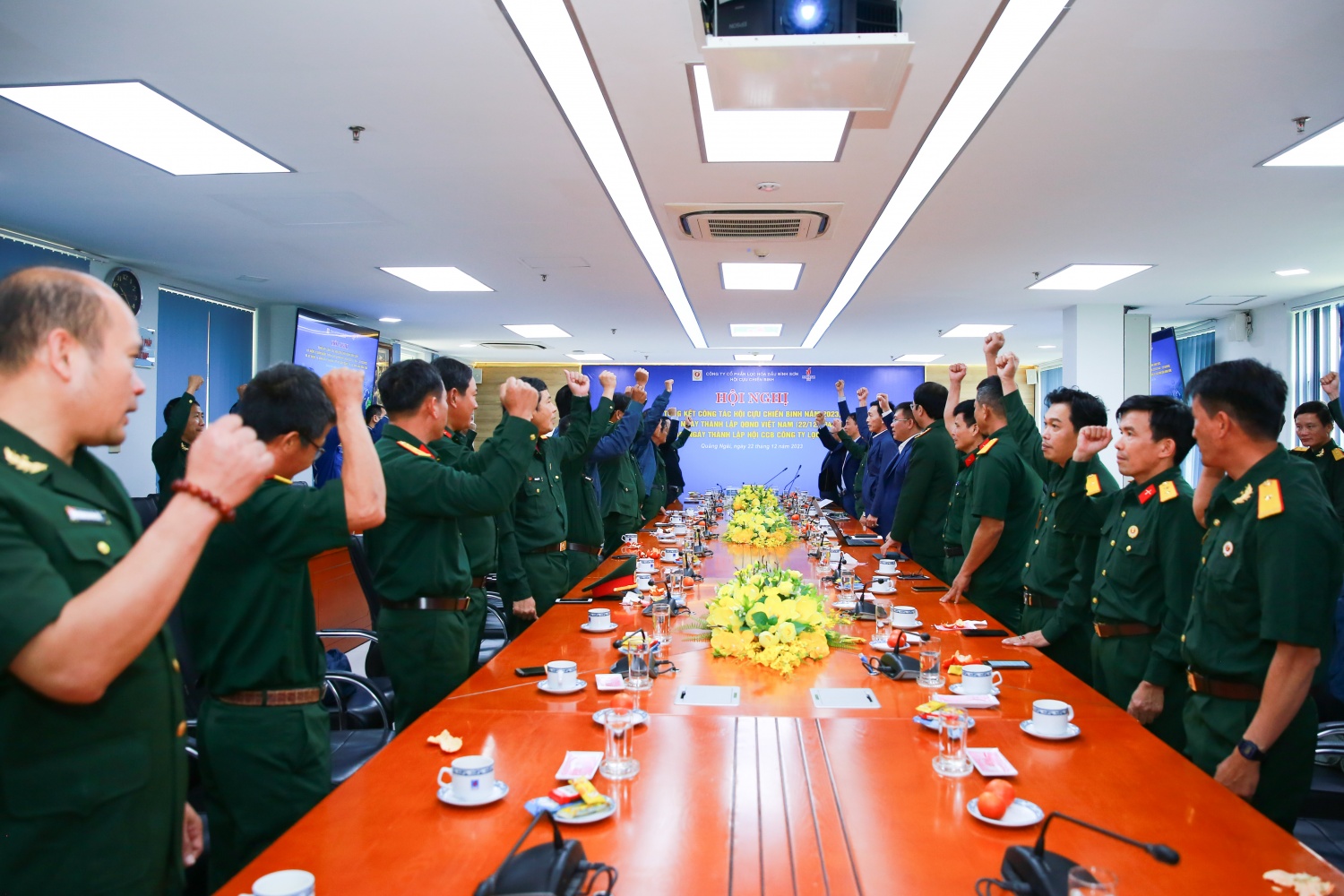 Hội CCB BSR: Quyết tâm nêu gương, đóng góp vào mục tiêu hoàn thành BDTT NMLD Dung Quất lần thứ 5