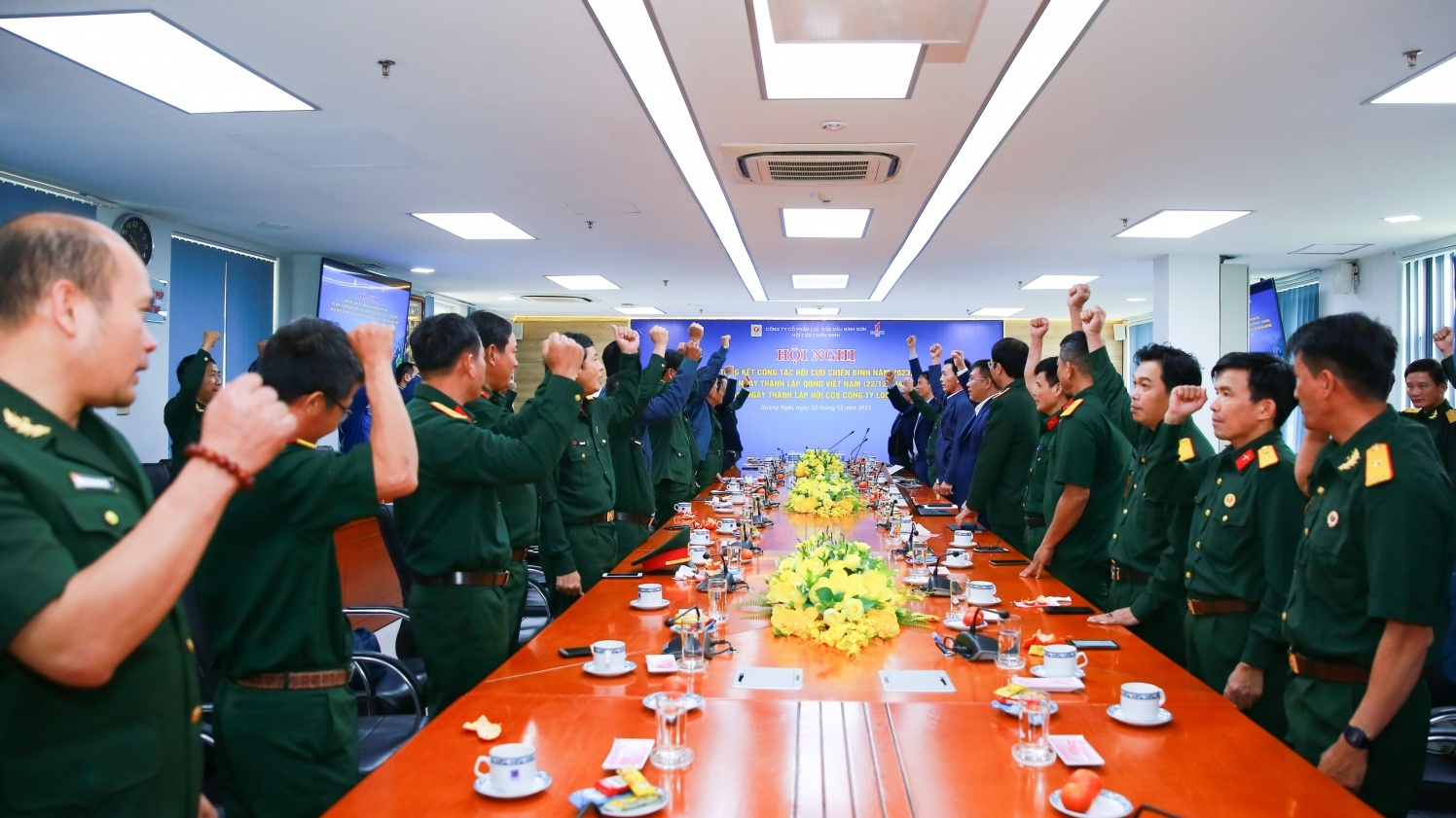 Hội CCB BSR: Quyết tâm nêu gương, đóng góp vào mục tiêu hoàn thành BDTT NMLD Dung Quất lần thứ 5