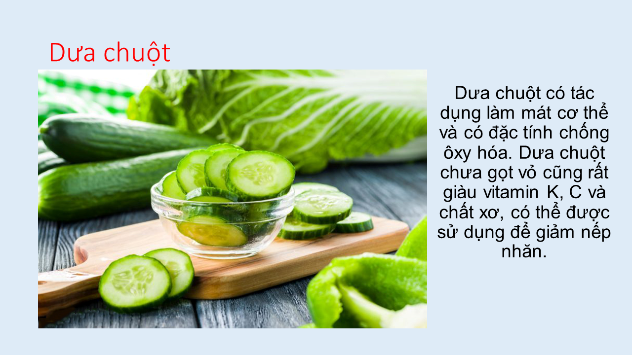 Trái cây đẹp da