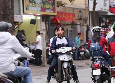 Tăng cường kiểm tra, xử lý học sinh vi phạm luật giao thông