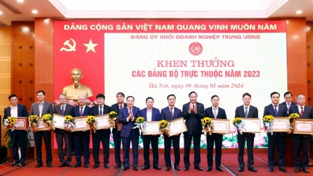Đảng bộ Petrovietnam được Đảng ủy Khối DNTW tặng Bằng khen