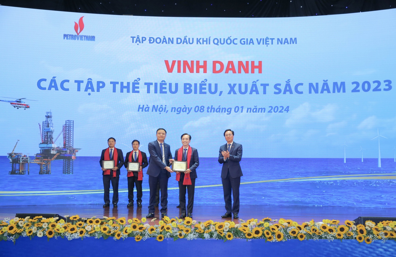Hình 4. PV GAS góp mặt trong hạng mục Đơn vị tiêu biểu trong động lực tăng trưởng mới