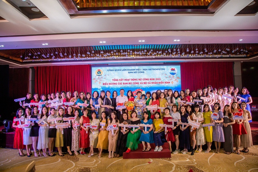 Hoạt động Nữ công Công đoàn Vietsovpetro năm 2023: Kết nối và lan tỏa các giá trị truyền thống