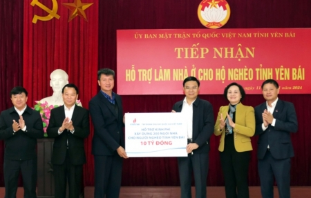 Petrovietnam/BSR hỗ trợ xây dựng 200 ngôi nhà cho người nghèo tỉnh Yên Bái