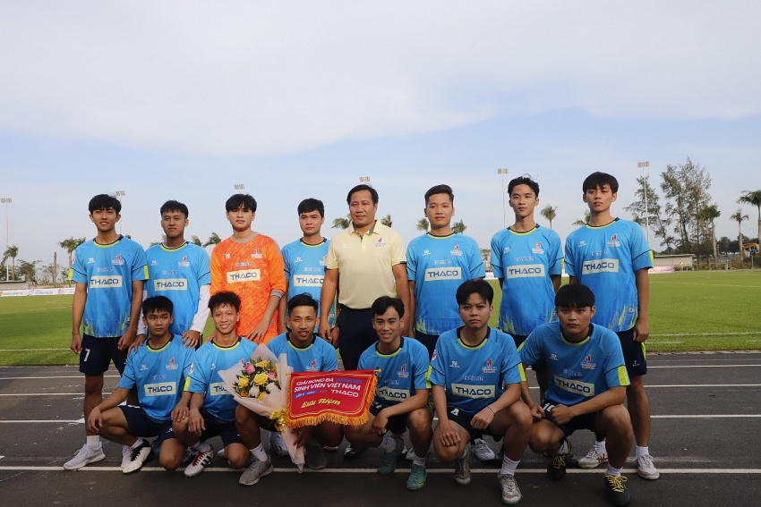 Trường Đại học Dầu khí Việt Nam tham gia Giải bóng đá Thanh niên sinh viên Việt Nam lần thứ II, 2024 - tranh cúp Thaco