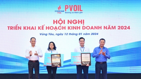 PVOIL quyết tâm tiếp nối đà tăng trưởng trong năm 2024