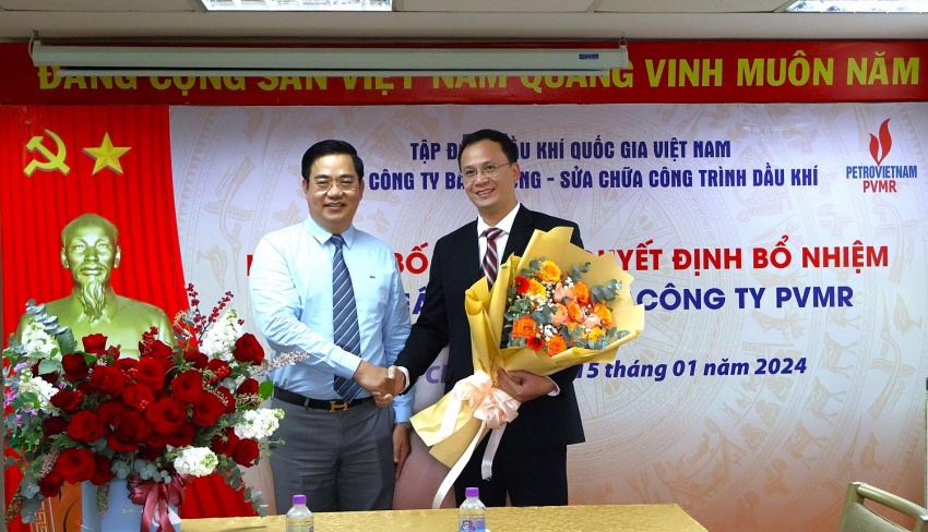 Công bố và trao Quyết định bổ nhiệm Tổng Giám đốc Tổng công ty PVMR