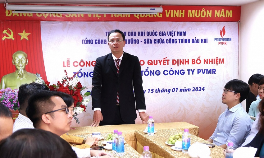 Công bố và trao Quyết định bổ nhiệm Tổng Giám đốc Tổng công ty PVMR