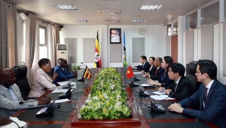 Phó Chủ tịch nước Võ Thị Ánh Xuân hội kiến Chủ tịch Quốc hội Uganda