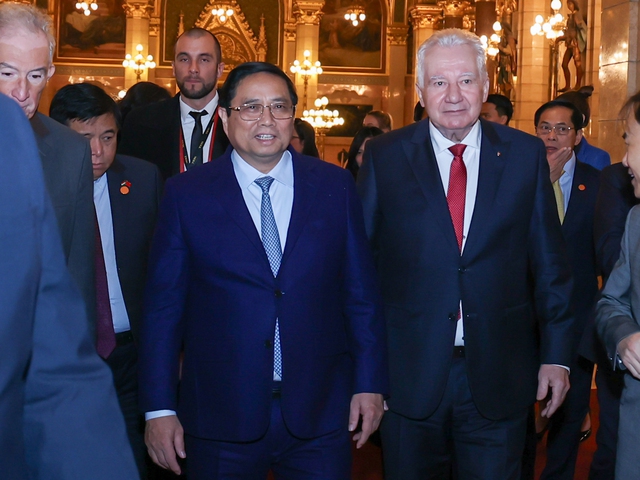 Thủ tướng Phạm Minh Chính hội kiến Phó Chủ tịch Quốc hội Hungary Jakab István