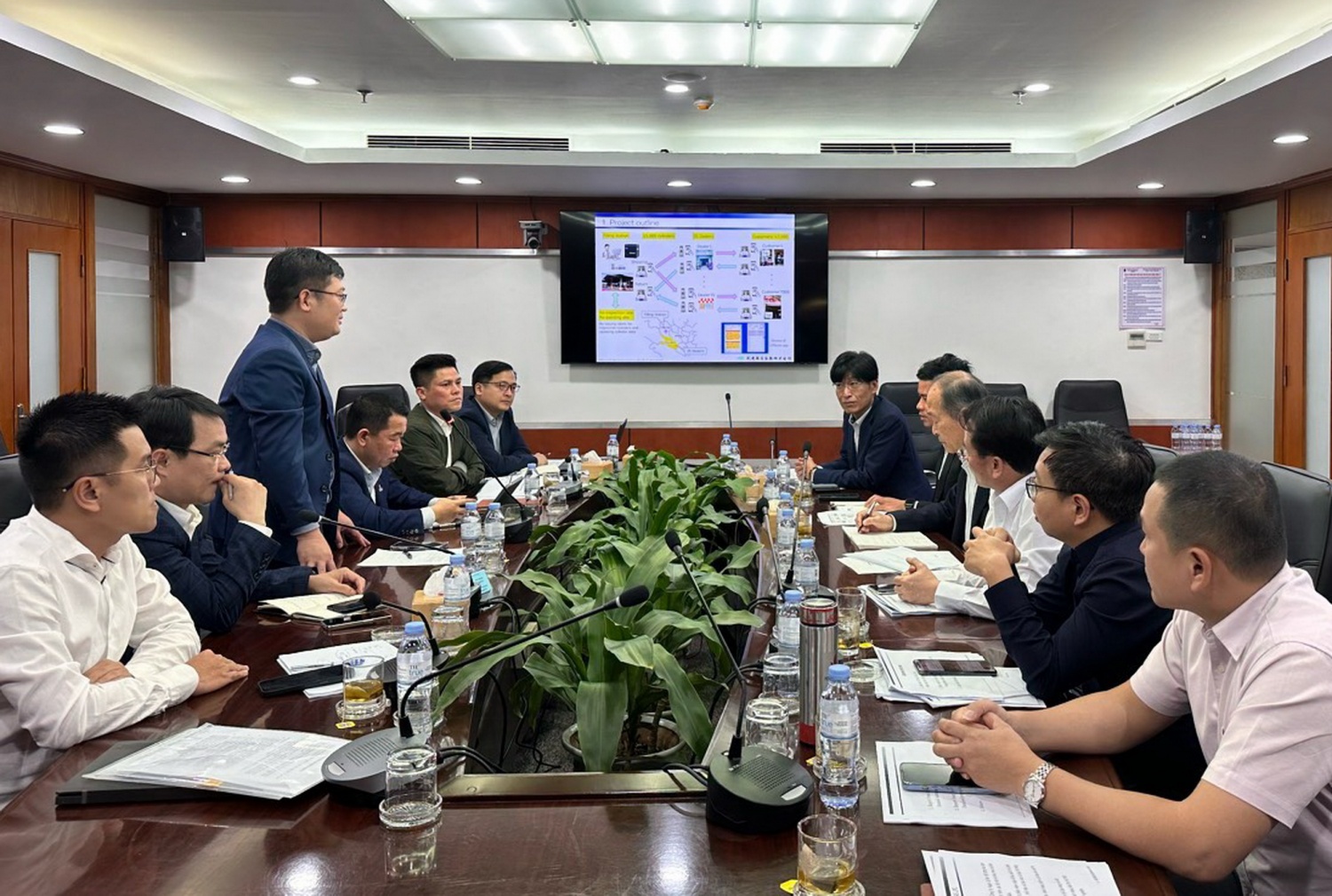 Cuộc họp tổng kết giai đoạn đầu dự án