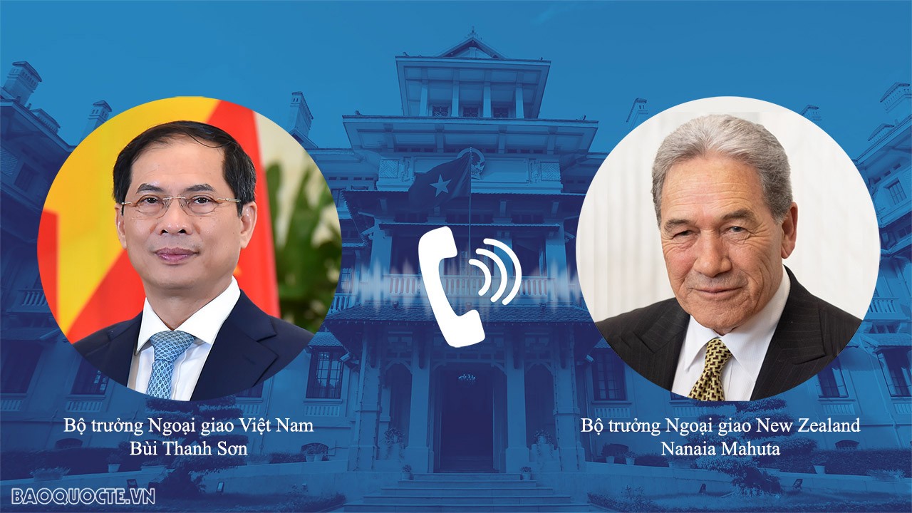 Bộ trưởng Ngoại giao Bùi Thanh Sơn điện đàm với Phó Thủ tướng, Bộ trưởng Ngoại giao New Zealand