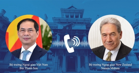 Bộ trưởng Ngoại giao Bùi Thanh Sơn điện đàm với Phó Thủ tướng, Bộ trưởng Ngoại giao New Zealand