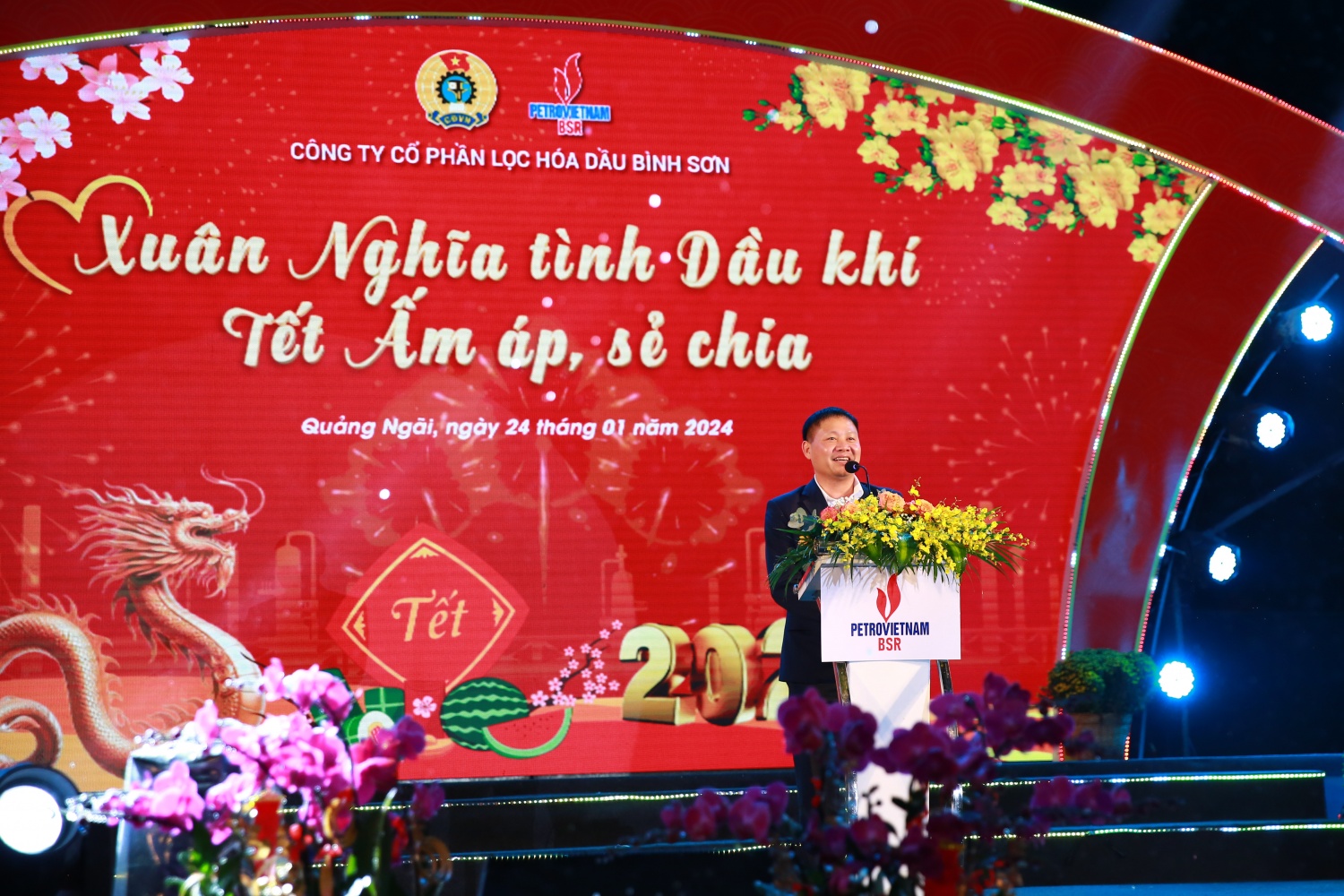 Ấm áp chương trình “Xuân nghĩa tình dầu khí năm 2024” do BSR tổ chức