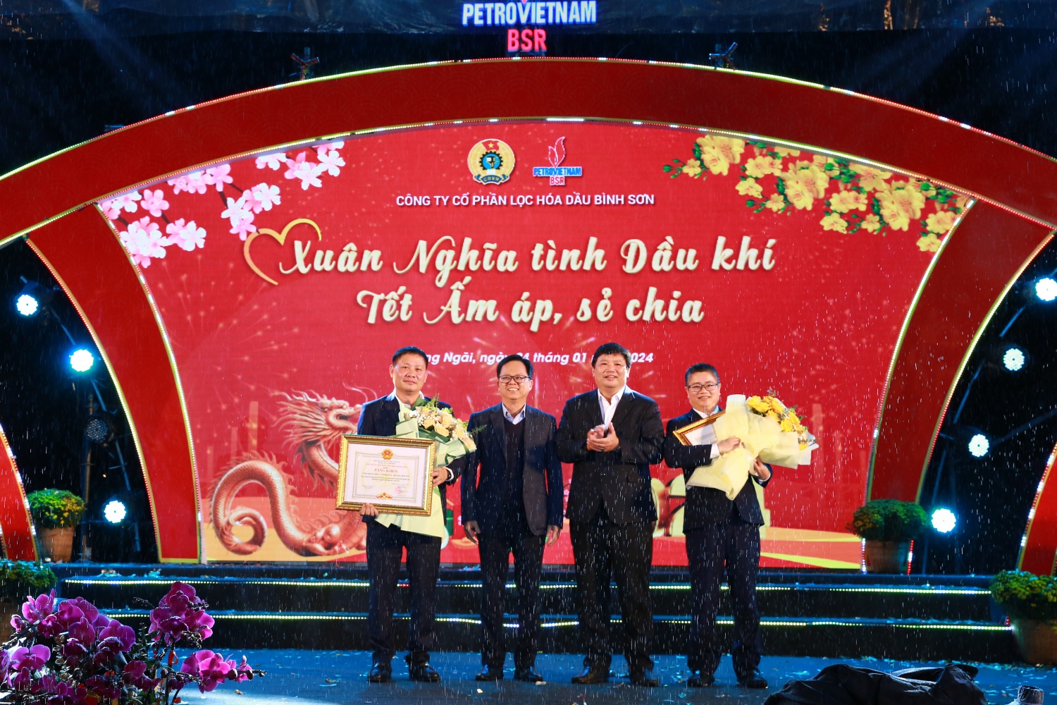 Ấm áp chương trình “Xuân nghĩa tình dầu khí năm 2024” do BSR tổ chức