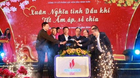 Ấm áp chương trình “Xuân nghĩa tình Dầu khí năm 2024” do BSR tổ chức