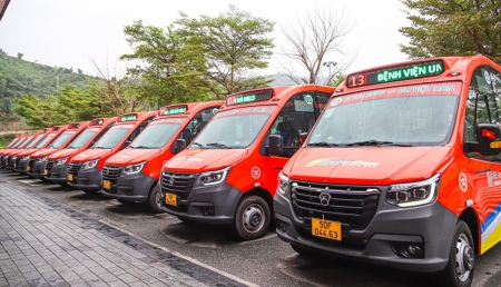 Đà Nẵng có tuyến xe buýt mới từ sân bay đến Sun World Ba Na Hills