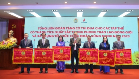 Công đoàn PV GAS được vinh danh tại Hội nghị của Công đoàn Dầu khí Việt Nam