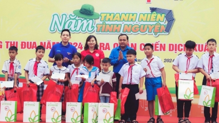 Đoàn PTSC Quảng Ngãi hưởng ứng chiến dịch “Xuân tình nguyện” năm 2024