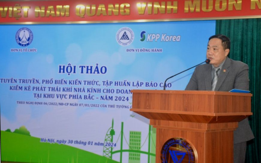 Hỗ trợ doanh nghiệp lập báo cáo về kiểm kê phát thải khí nhà kính