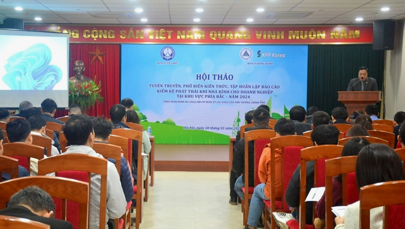 Hỗ trợ doanh nghiệp lập báo cáo về kiểm kê phát thải khí nhà kính