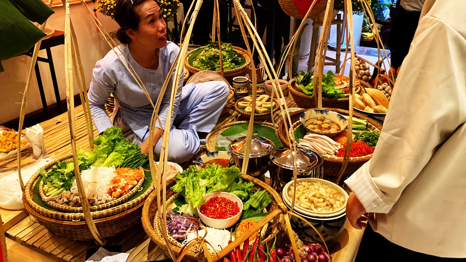Khách sạn Potique tái hiện phiên chợ Tết xưa