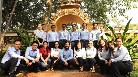 Đảng ủy PVU tổ chức giáo dục truyền thống lịch sử tại Địa đạo Long Phước, Bà Rịa - Vũng Tàu