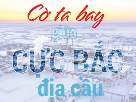 Cờ ta bay giữa Cực Bắc địa cầu