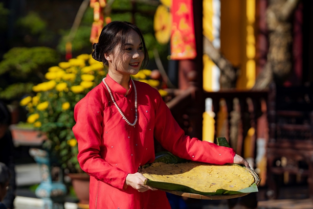 Đậm đà hương vị bánh chưng, bánh tét ngày Tết
