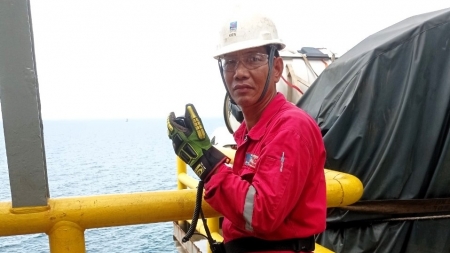 Kỷ niệm đón Tết trên giàn khoan PV DRILLING II xa Tổ quốc