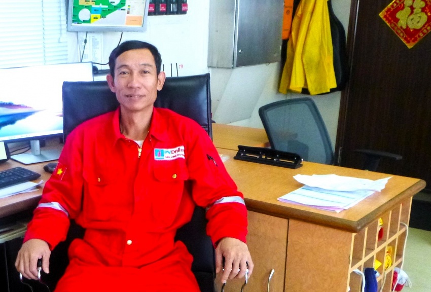 Trên giàn khoan PV DRILLING III nhớ Tết quê nhà