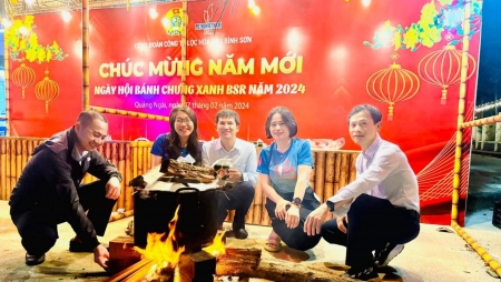 Công đoàn BSR tổ chức “Ngày hội bánh chưng xanh” Tết Nguyên đán Giáp Thìn