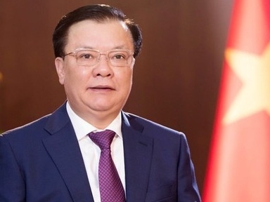 Thư chúc Tết Xuân Giáp Thìn năm 2024 của Bí thư Thành ủy Hà Nội Đinh Tiến Dũng