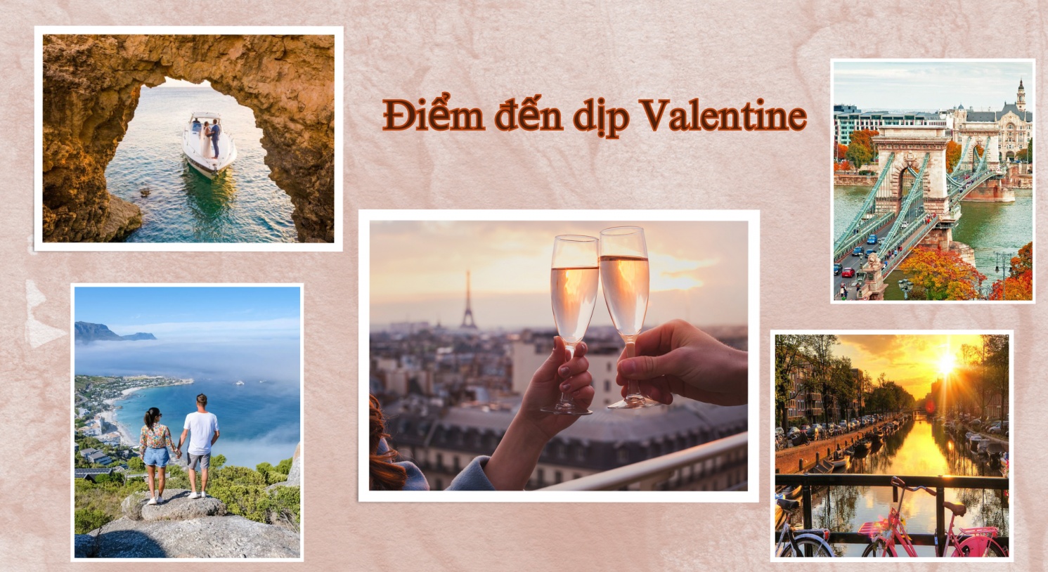 Những điểm đến lãng mạn mùa Valentine