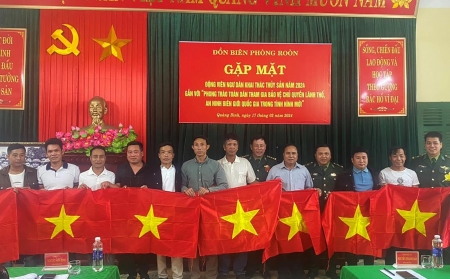 Quảng Bình: Gặp mặt động viên ngư dân vươn khơi bám biển