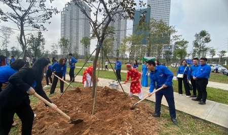 Hà Nội: Phát động Tết trồng cây Xuân Giáp Thìn và ra quân Tháng Thanh niên năm 2024