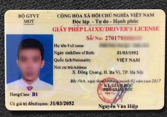 Đề xuất gộp giấy phép lái xe hạng B1 và B2
