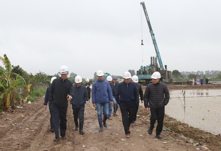 Hải Dương: Ưu tiên nguồn lực hoàn thành vị trí móng cọc Dự án đường dây 500kV mạch 3