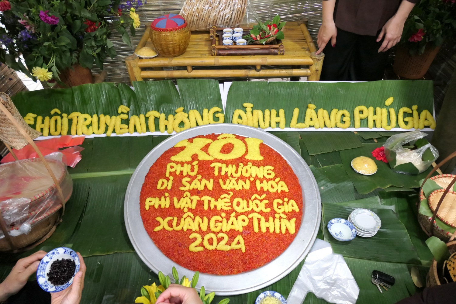 Gìn giữ những nét tinh hoa của làng nghề Xôi Phú Thượng