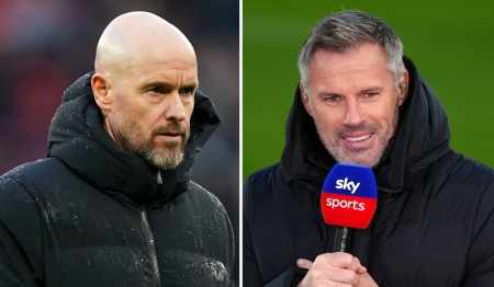 Erik Ten Hag đáp trả bình luận của Carragher