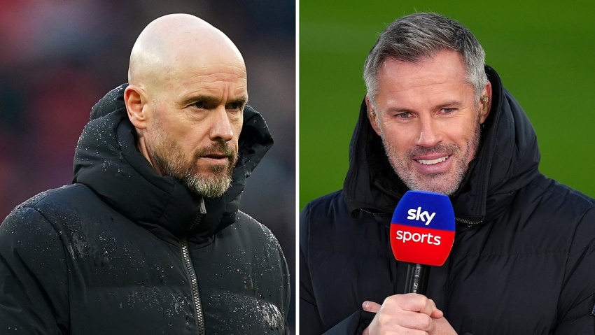 Erik Ten Hag đáp trả bình luận của Carragher