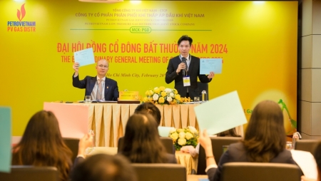 PV GAS DISTR tổ chức Đại hội đồng cổ đông bất thường năm 2024: thay đổi nhân sự Ban Kiểm soát