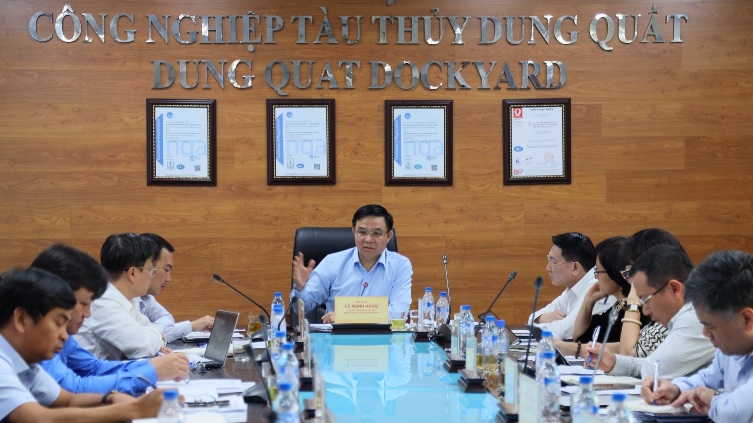Chủ tịch HĐTV Petrovietnam Lê Mạnh Hùng: “Tập trung số 1 vào công tác tái cấu trúc DQS”