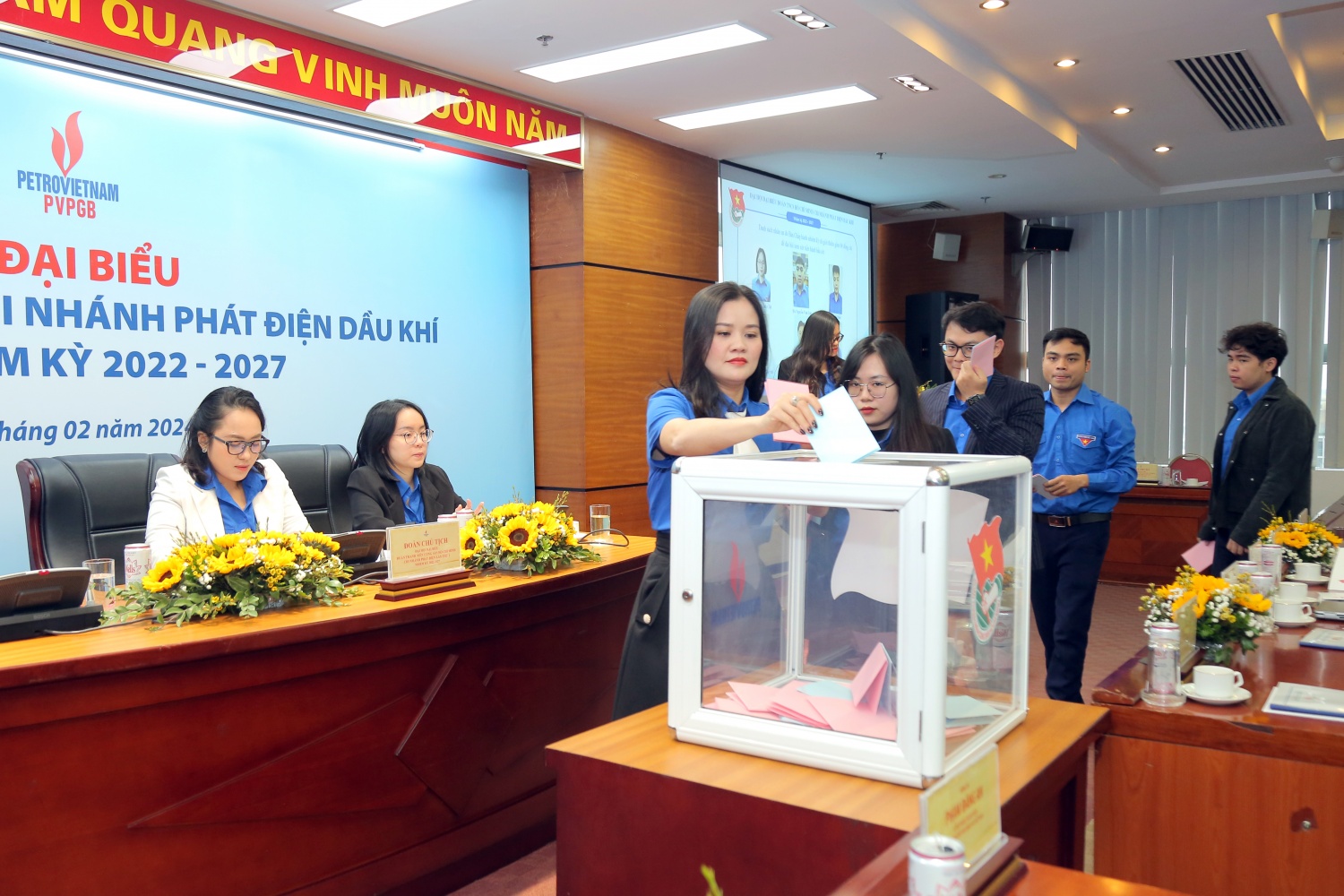 Đoàn Thanh niên PVPGB tổ chức thành công Đại hội đại biểu lần thứ I: 