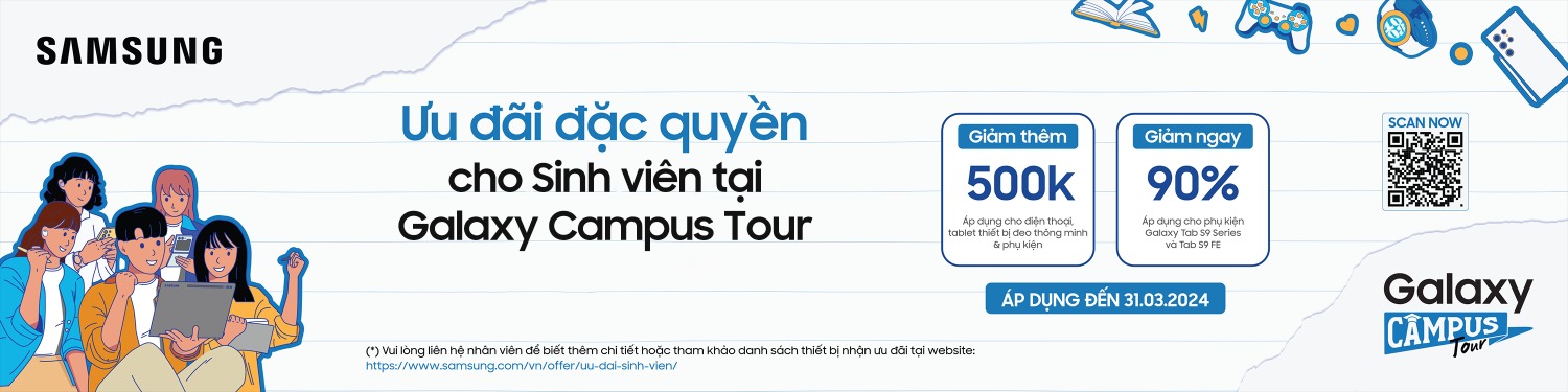 Galaxy Campus Tour "tái xuất"