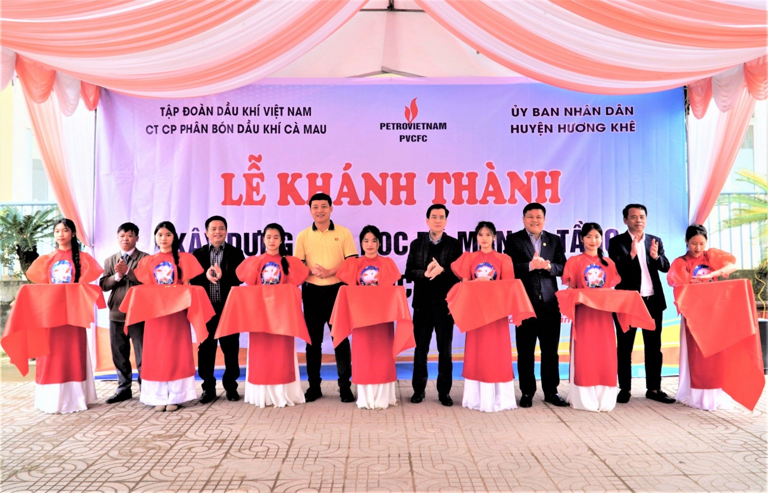 PVCFC tài trợ 5 tỷ đồng xây dựng phòng học tại Hà Tĩnh
